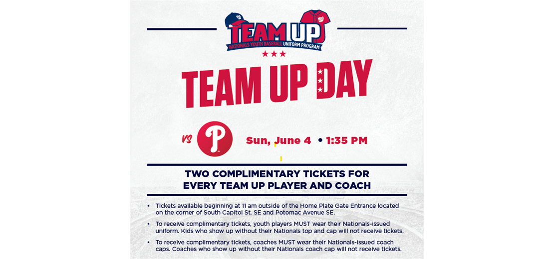 Nationals Team Up Day