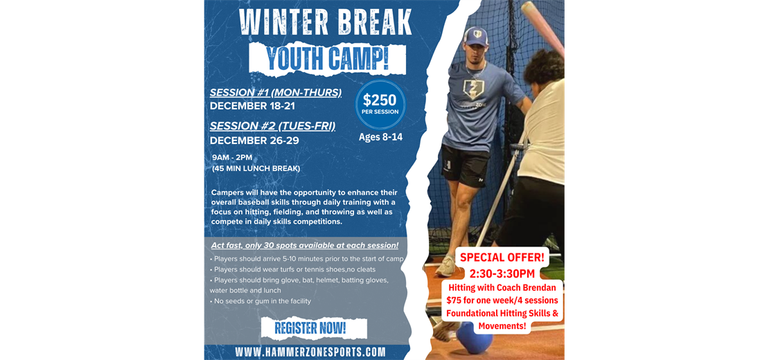 HammerZone Winter Camps